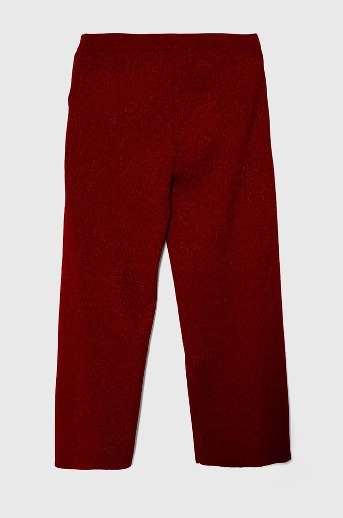 Dětské kalhoty United Colors of Benetton 15BJCF006.G.SEASONAL červená AW23