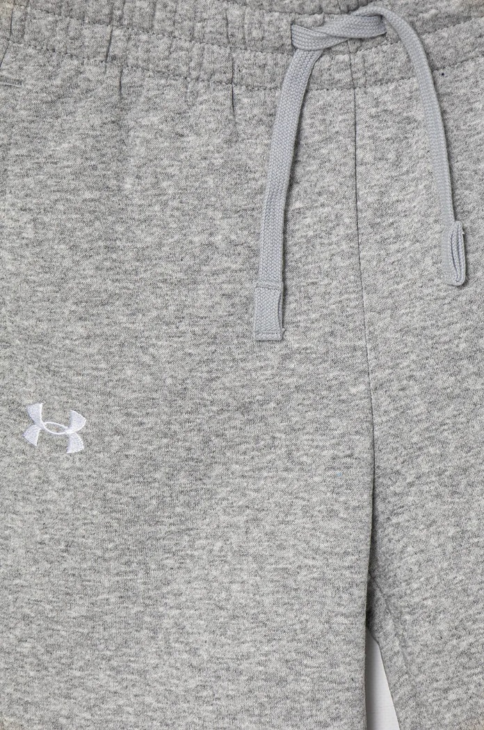 Dziewczynka Under Armour spodnie dresowe dziecięce UA Rival Fleece 1379525 szary