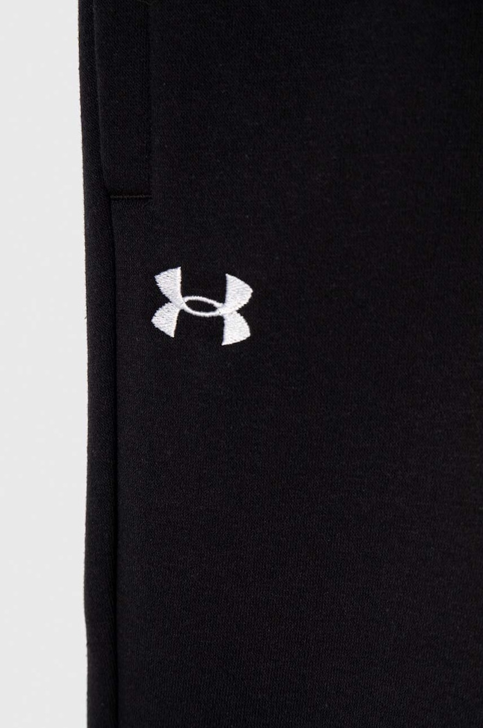 Dziewczynka Under Armour spodnie dresowe dziecięce UA Rival Fleece 1379525 czarny