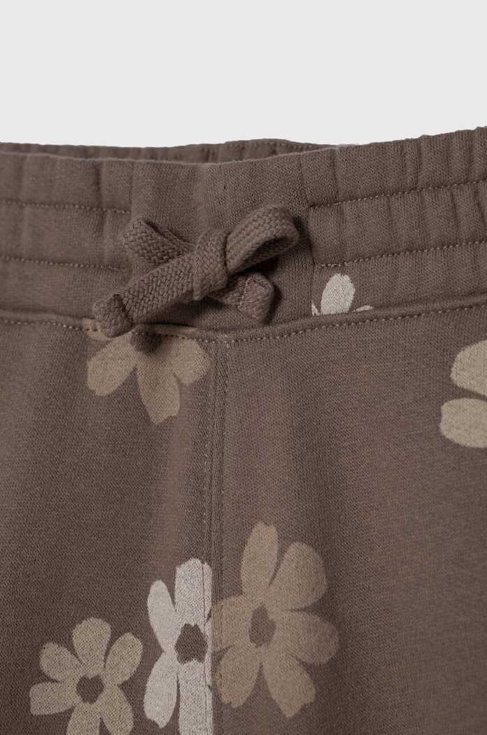 Dziewczynka Abercrombie & Fitch spodnie dresowe dziecięce KI247.3027 beżowy