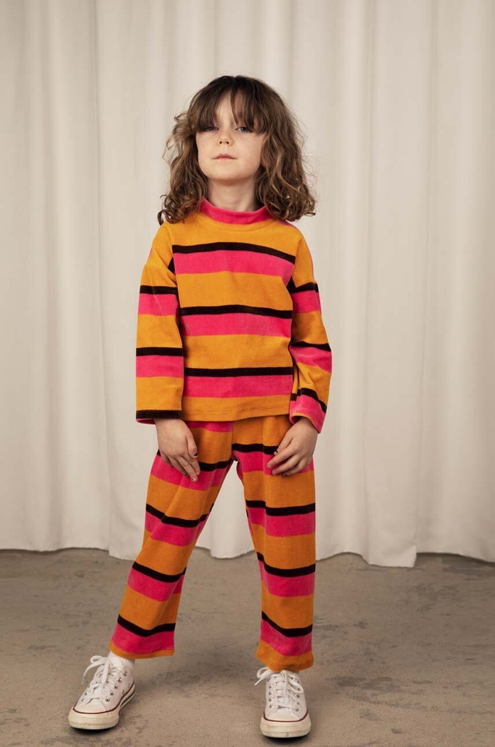 Mini Rodini pantaloni de bumbac pentru copii bumbac multicolor 2373012200