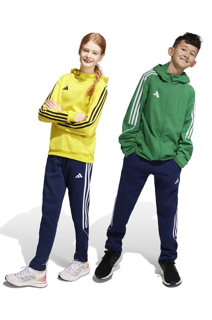 Dětské tepláky adidas Performance TIRO23L SW PNTY pletenina námořnická modř HS3615