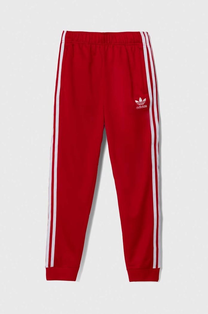 Detské tepláky adidas Originals IC3088 červená AW23