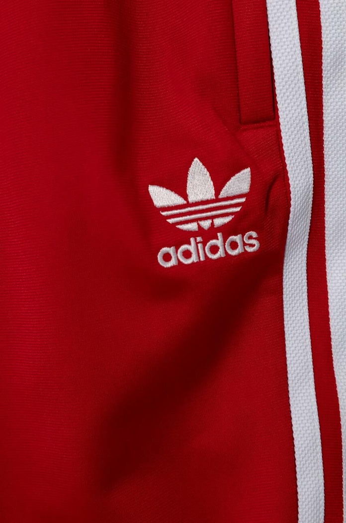 Detské tepláky adidas Originals červená IC3088