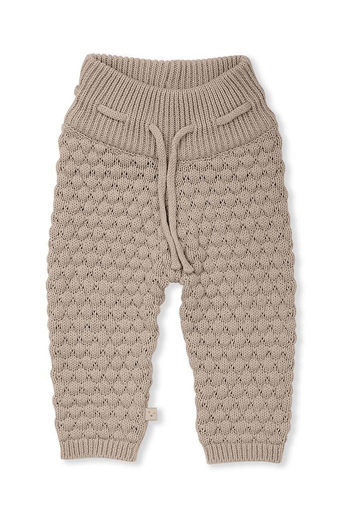 That's mine spodnie bawełniane dziecięce 027151 Bowie Pants 027151 beżowy AW24