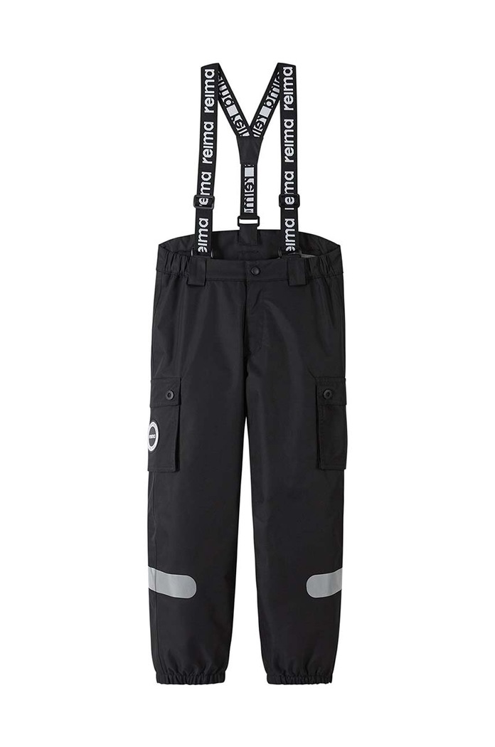 Reima pantaloni de schi pentru copii Tiksi panza negru 5100143B.9BYX