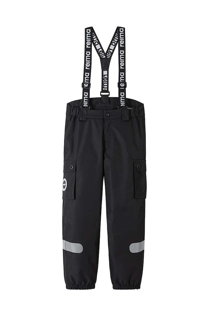 Reima pantaloni de schi pentru copii Tiksi panza negru 5100143B.9BYX
