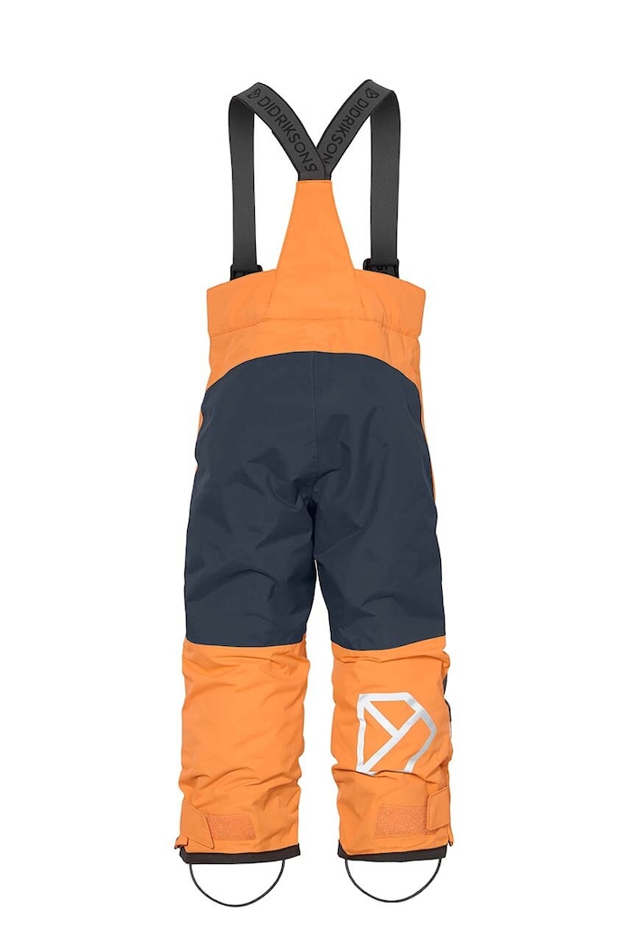Chlapec Detské lyžiarske nohavice Didriksons IDRE KIDS PANTS 504357 oranžová