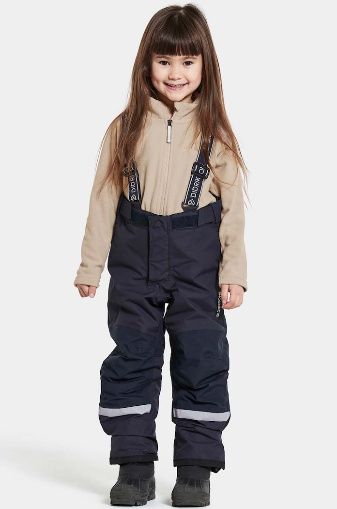 Dětské lyžařské kalhoty Didriksons IDRE KIDS PANTS látka námořnická modř 504357
