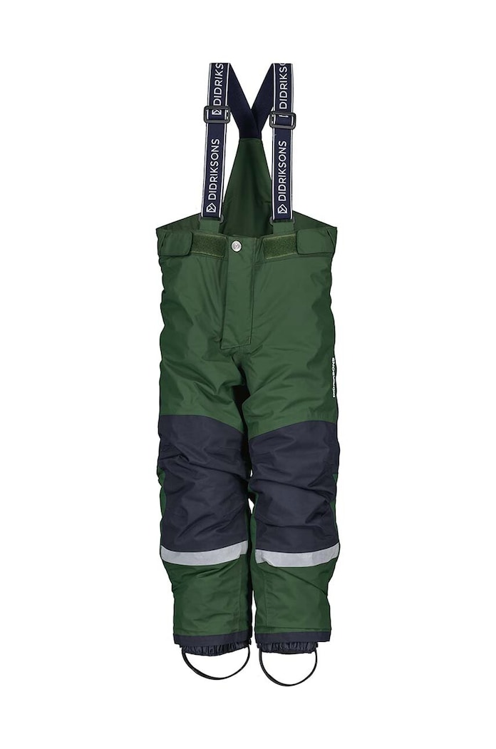Dětské lyžařské kalhoty Didriksons IDRE KIDS PANTS 504357 zelená AW25