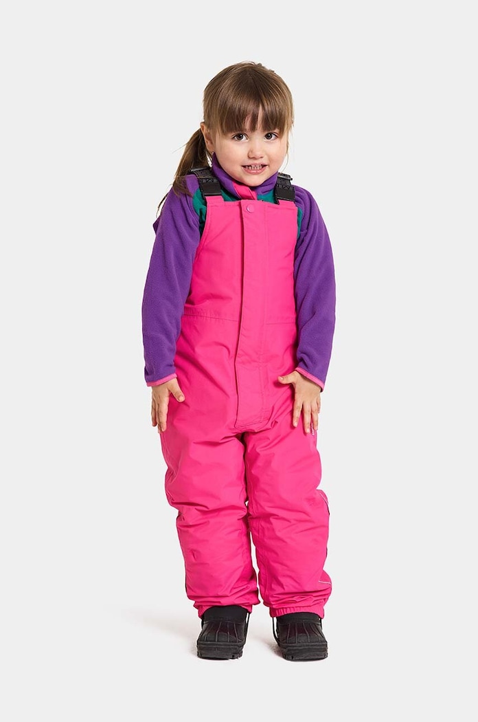 Didriksons spodnie narciarskie dziecięce TARFALA KIDS PANTS tkanina różowy 504974