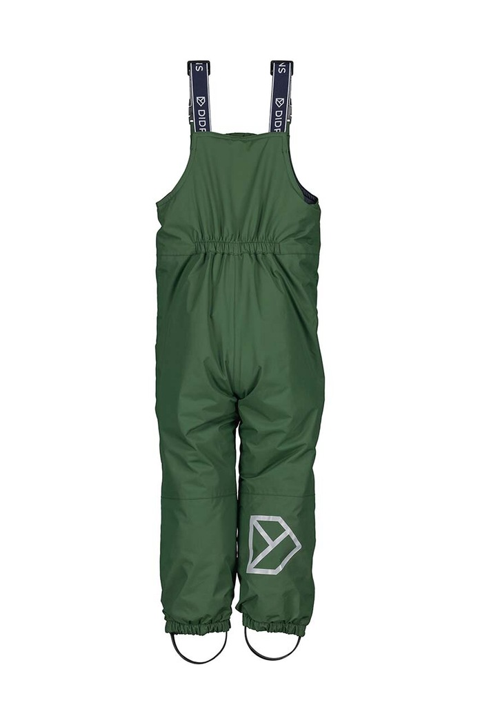 Chłopiec Didriksons spodnie narciarskie dziecięce TARFALA KIDS PANTS 504974 zielony