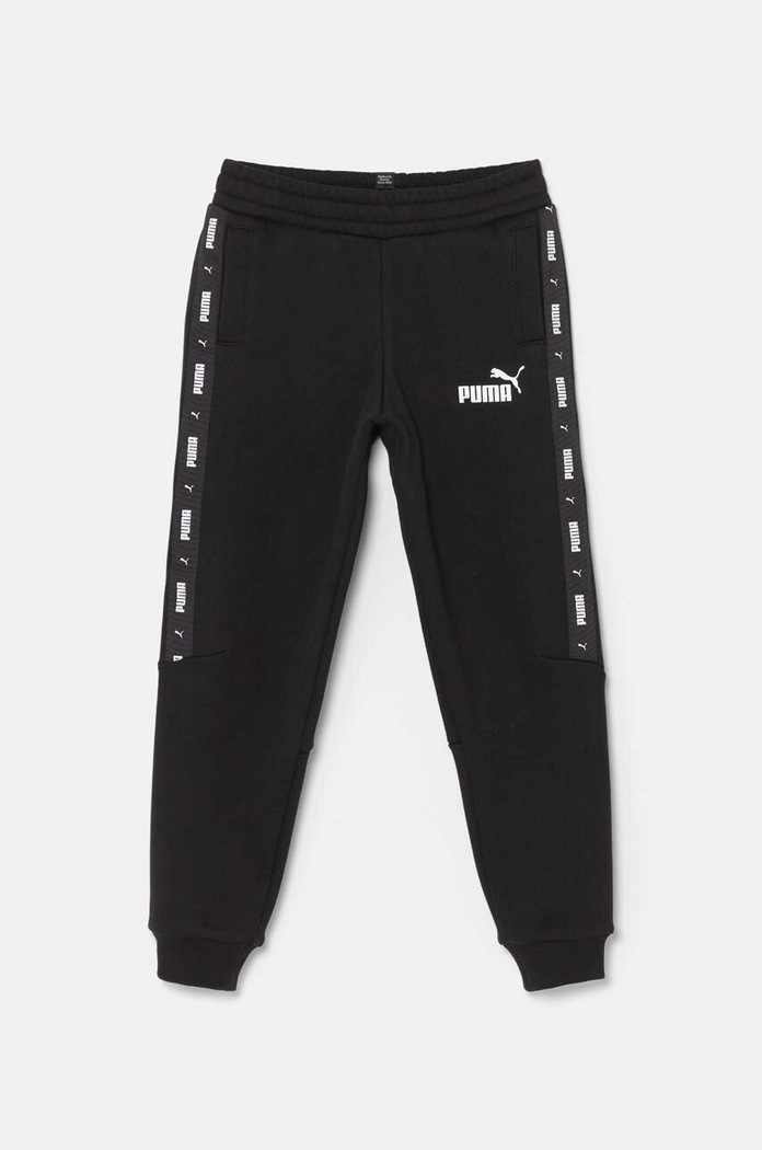 Дитячі спортивні штани Puma ESS Tape Sweatpants FL cl B трикотаж чорний 847302