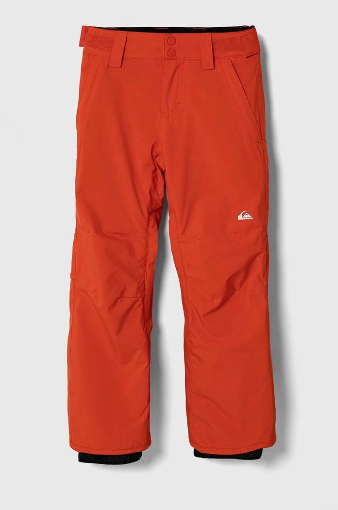 Quiksilver spodnie narciarskie dziecięce ESTATE YTH PT SNPT tkanina pomarańczowy EQBTP03051
