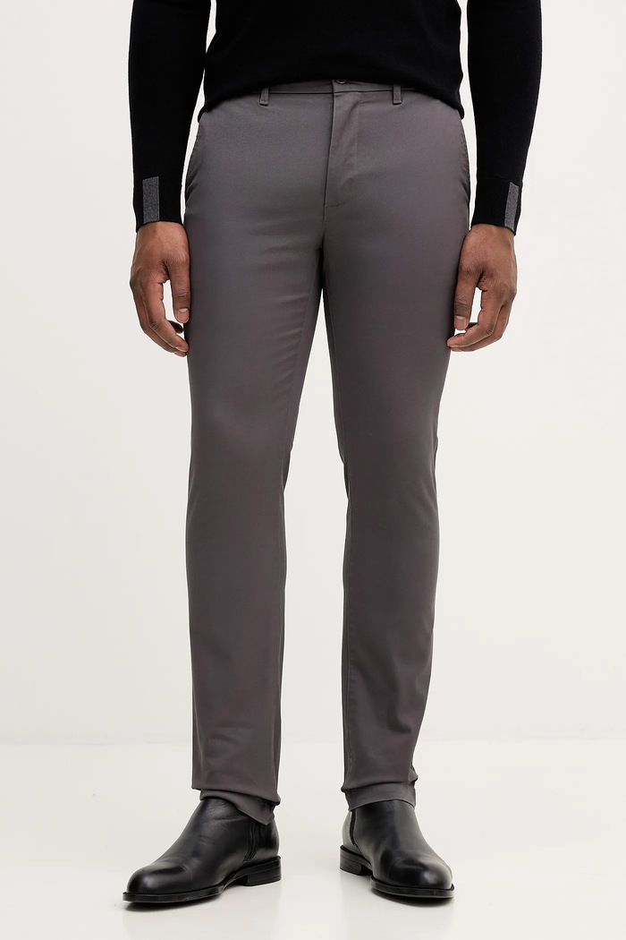 Tommy Hilfiger pantaloni potrivit gri MW0MW26619