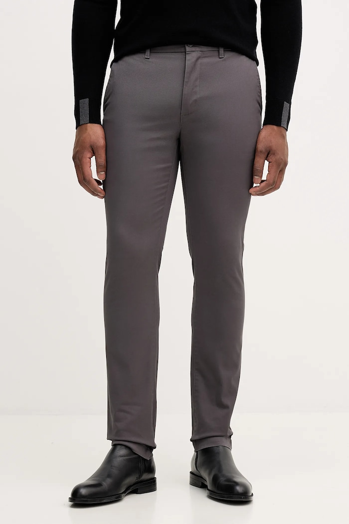 Tommy Hilfiger pantaloni potrivit gri MW0MW26619