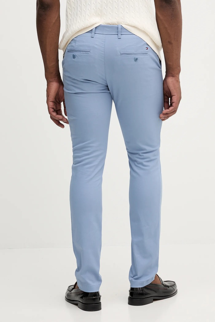 Îmbrăcăminte Tommy Hilfiger pantaloni MW0MW26619 albastru