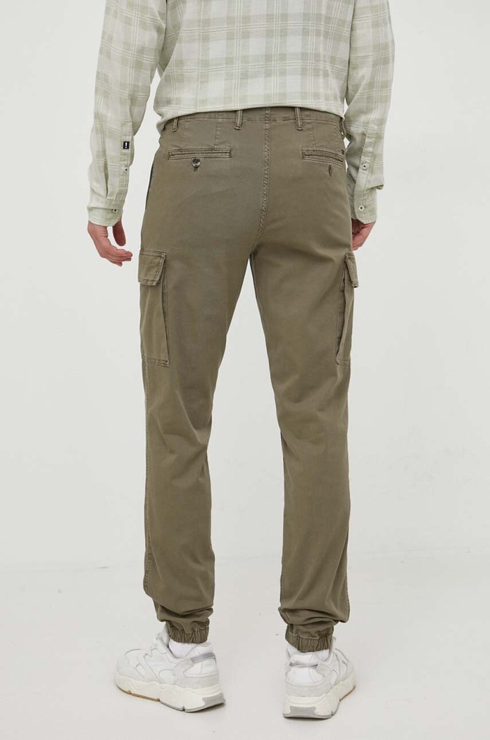 Odzież Tommy Hilfiger spodnie MW0MW31149 zielony