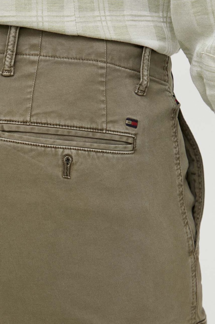 Tommy Hilfiger spodnie zielony MW0MW31149