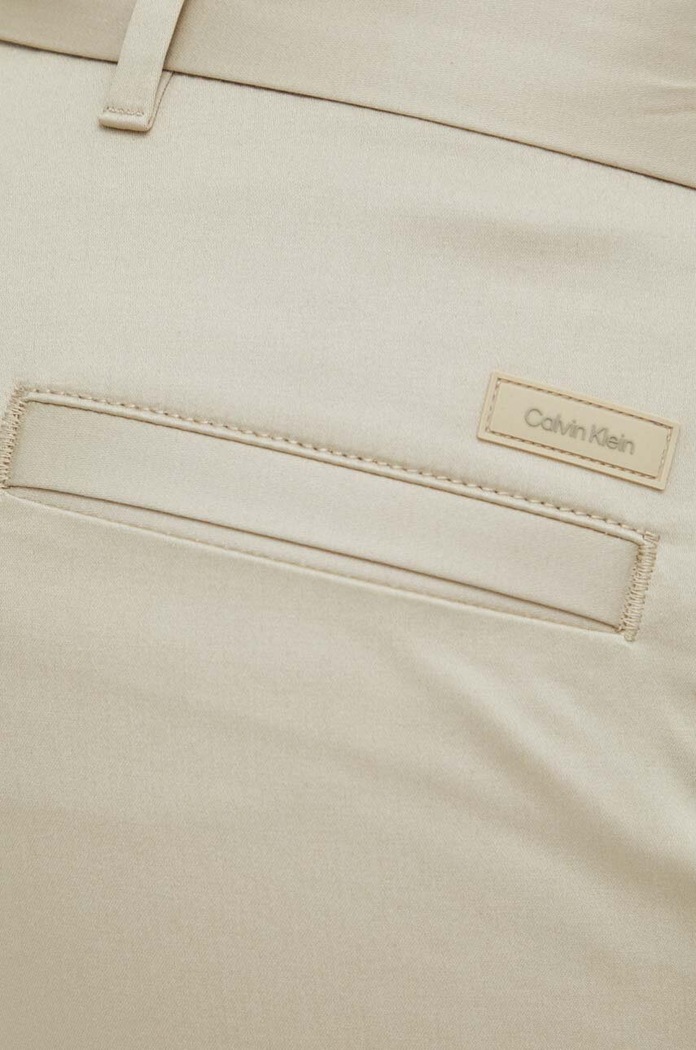 Calvin Klein spodnie K10K110963 beżowy