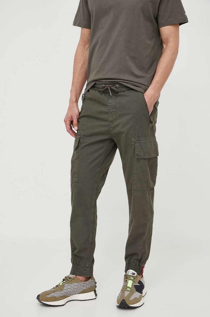 Alpha Industries pamut nadrág zöld 116201.136
