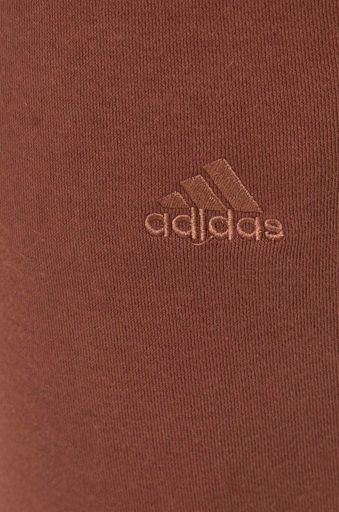 adidas spodnie dresowe brązowy IJ6901