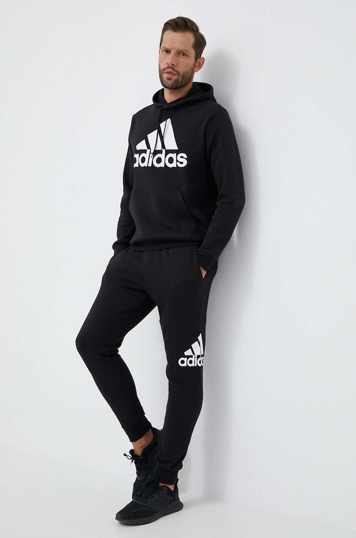 adidas spodnie dresowe Essentials dzianina czarny IB4025