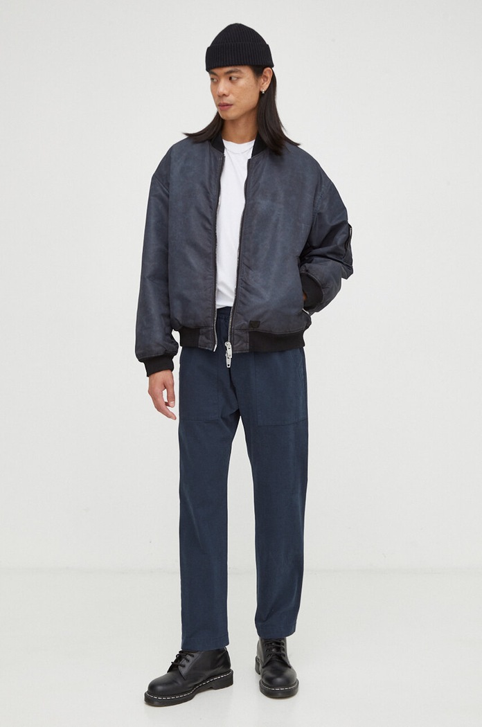 Drykorn pantaloni 40666.122103 bleumarin AW23