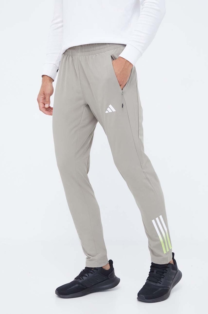 adidas Performance pantaloni da allenamento Train Icons tessuto verde HZ3070
