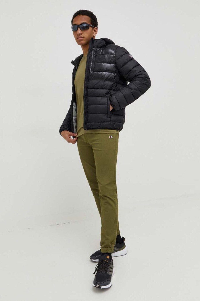 Kalhoty Champion 219482 zelená AW23