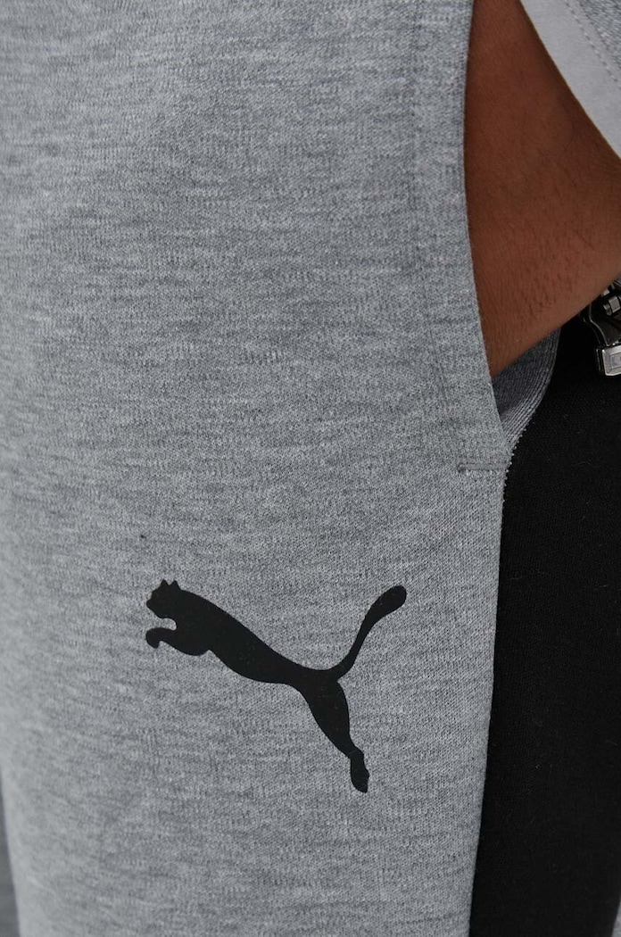 Puma edzőnadrág EVOSTRIPE szürke 585814