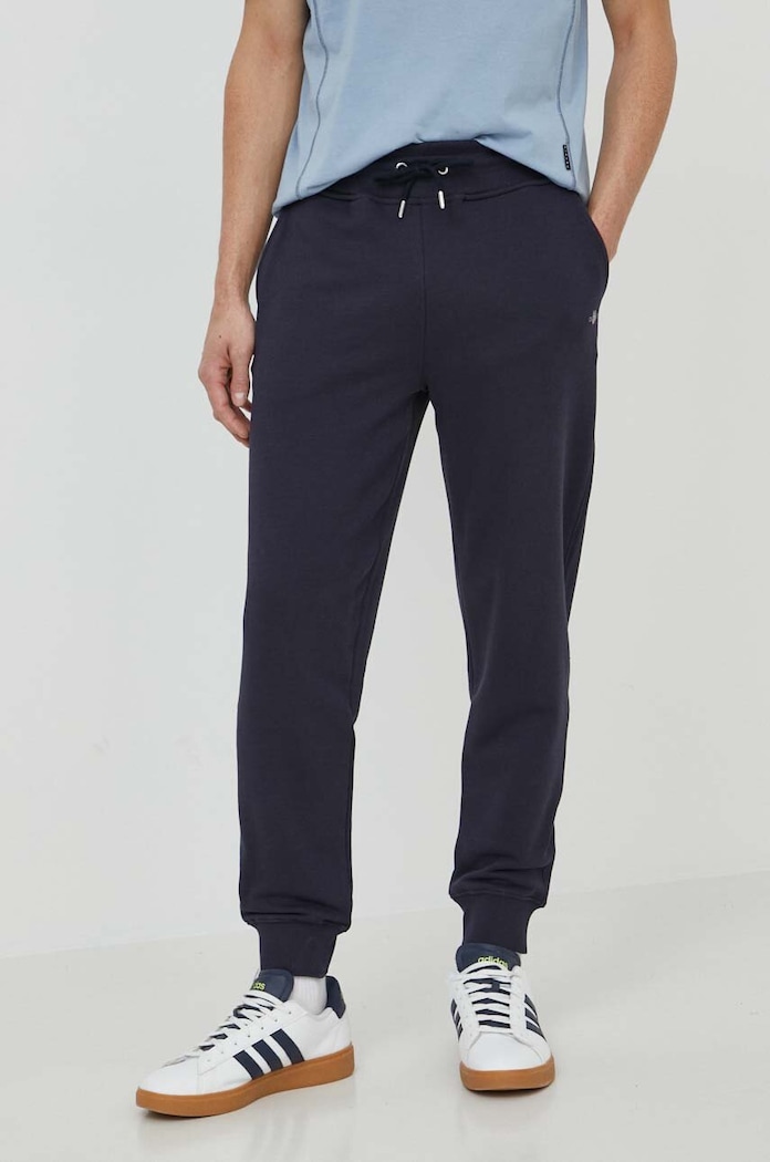Gant pantaloni da tuta da uomo maglia blu navy 2009026
