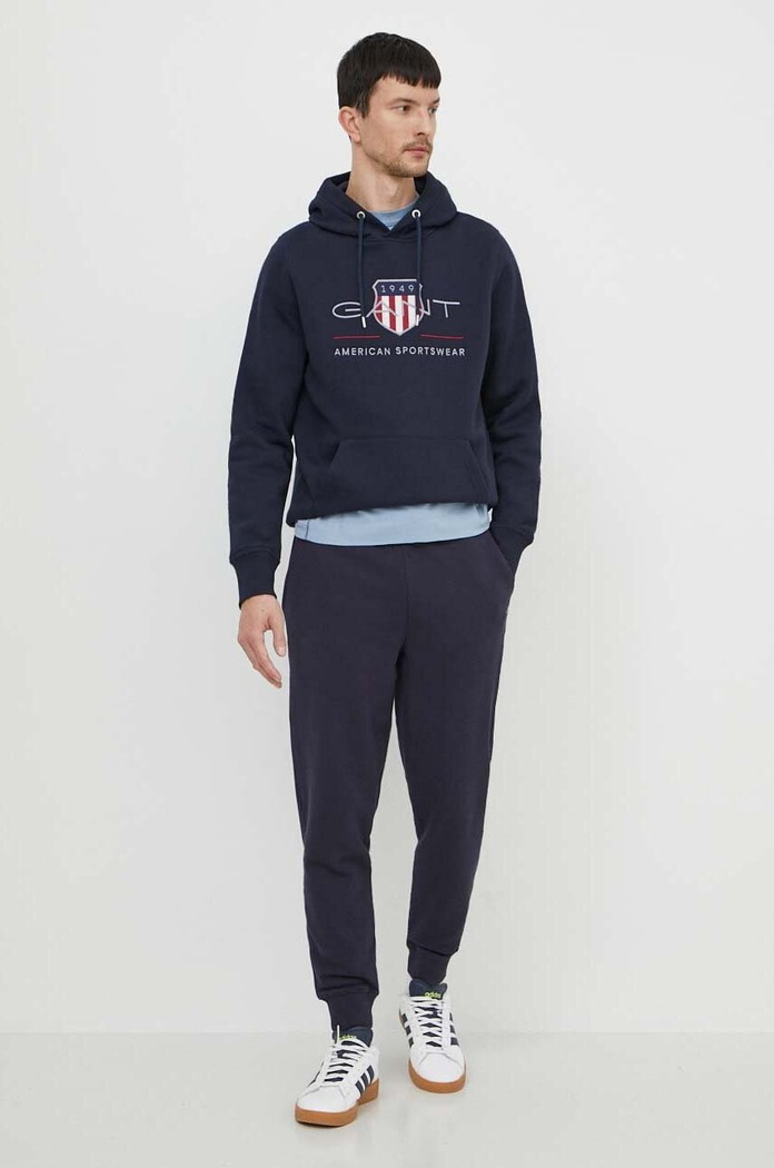 Gant pantaloni da tuta da uomo 2009026 blu navy SS26