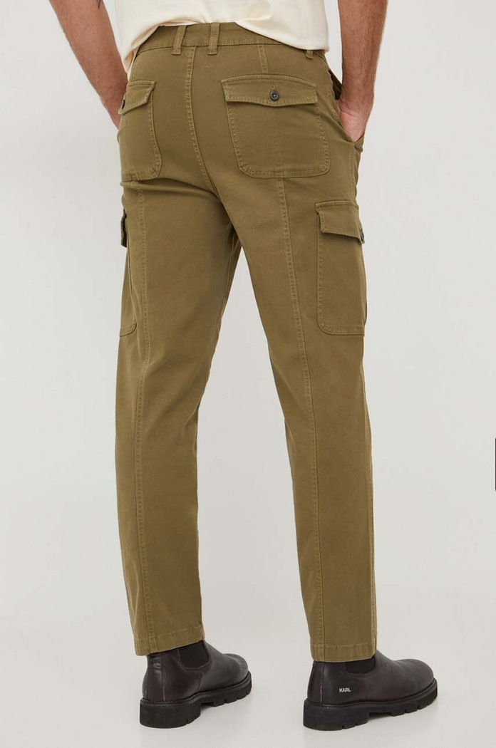 Oblečení Kalhoty United Colors of Benetton 43QFUF03G.913 zelená
