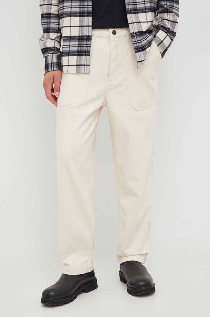 American Vintage Jeansi bej MSPY11BH23