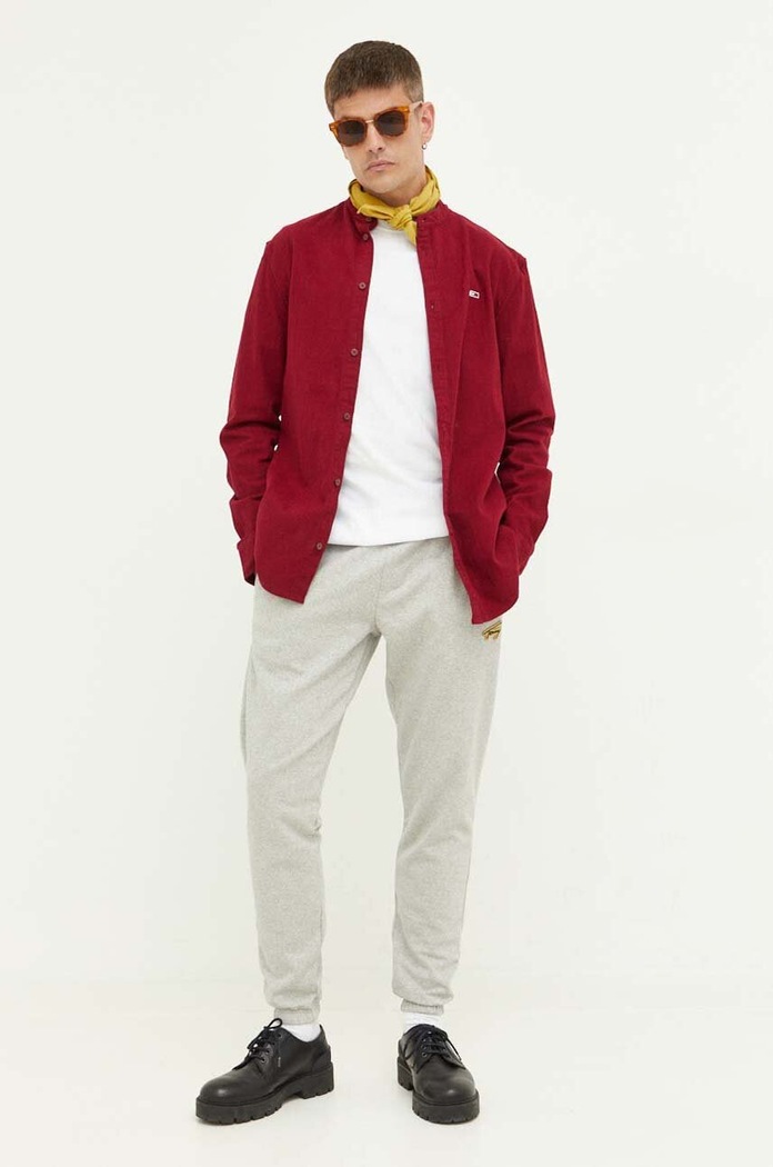 Tommy Jeans spodnie dresowe DM0DM17842 szary AW23