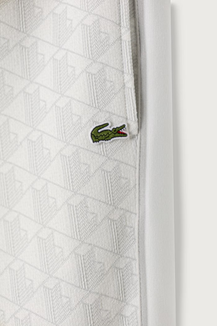 Odzież Lacoste spodnie dresowe męskie z bawełną XH1440 szary