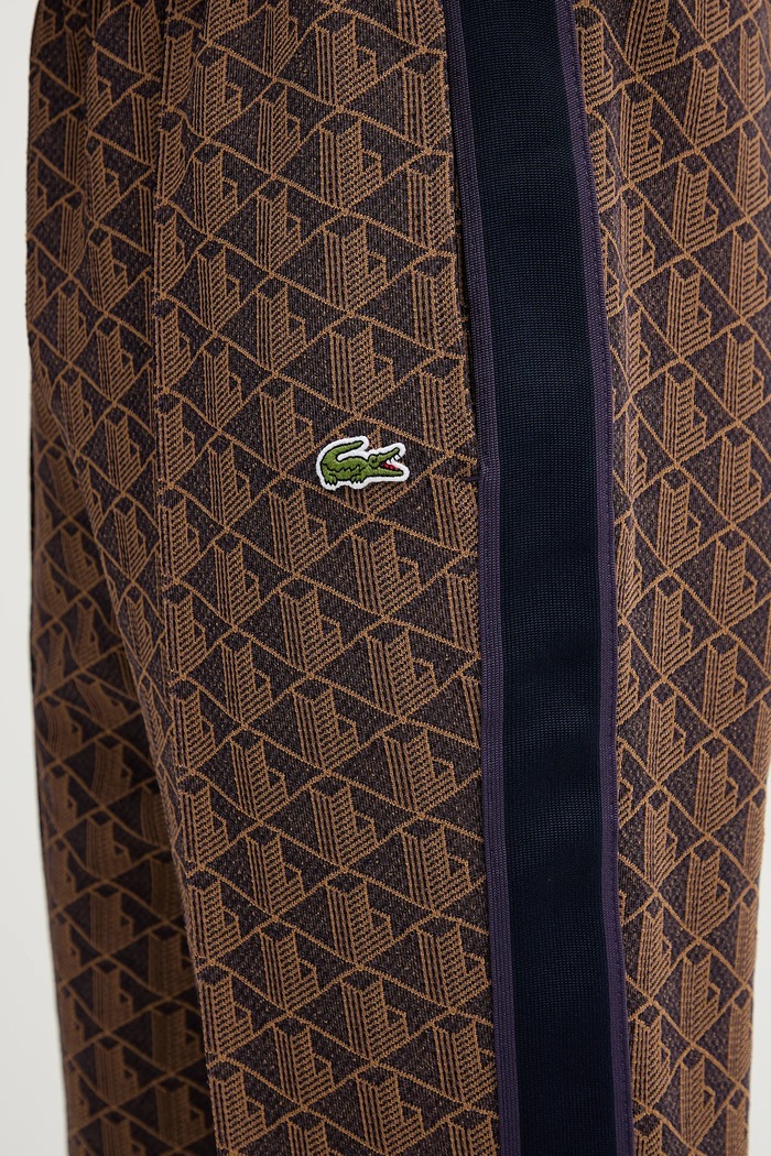 Lacoste moška trenirka z bombažem rjava XH1440