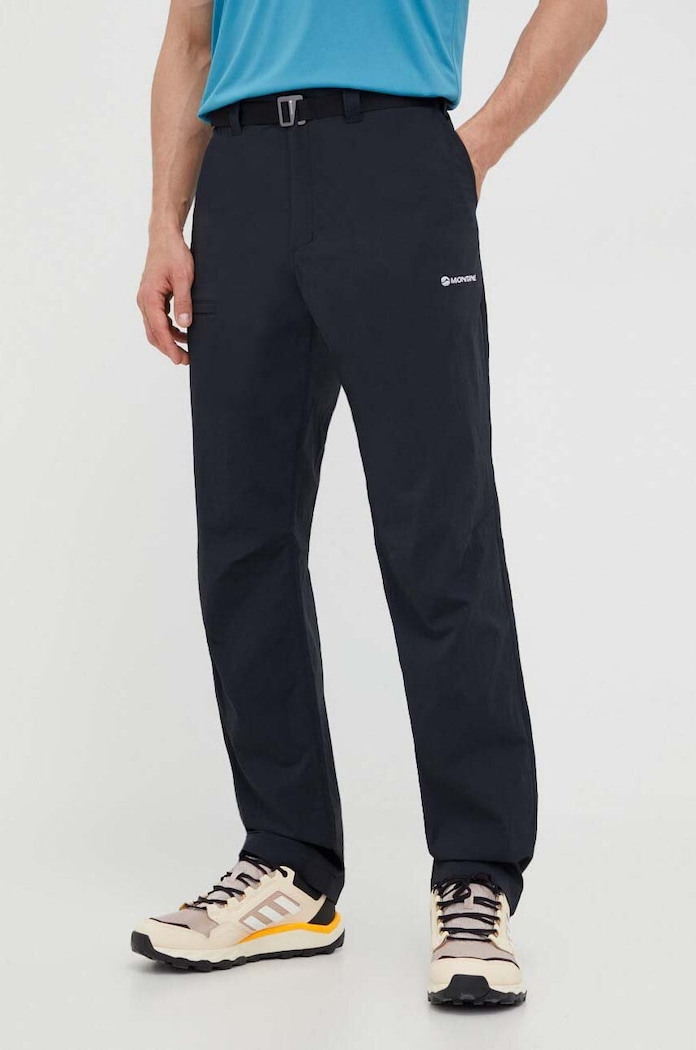 Outdoorové kalhoty Montane Terra Lite látka černá MTLPR15