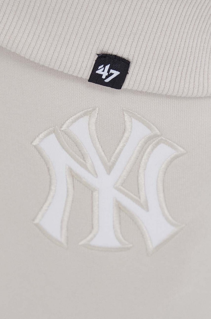 47 brand spodnie dresowe MLB New York Yankees beżowy BB017PMEBRP561399BN