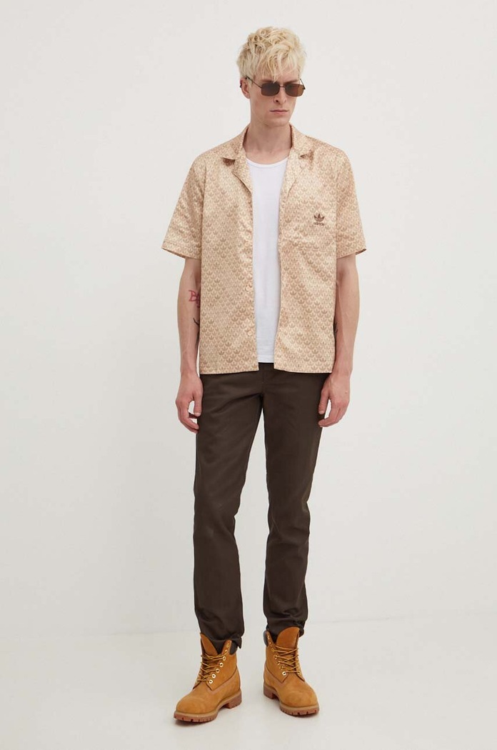 Nohavice Dickies DK0A4XK8DBX hnedá AA00