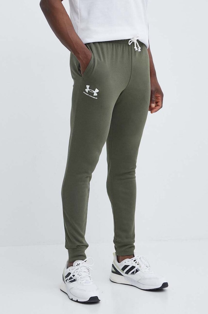 Under Armour pantaloni de trening verde 1380843