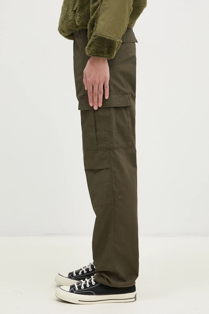 Хлопковые брюки Carhartt WIP I032468.6302 зелёный AA00