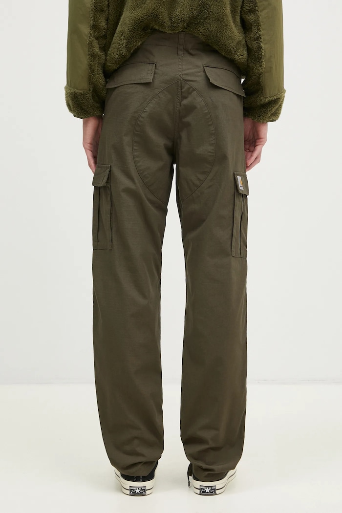 Одежда Хлопковые брюки Carhartt WIP I032468.6302 зелёный