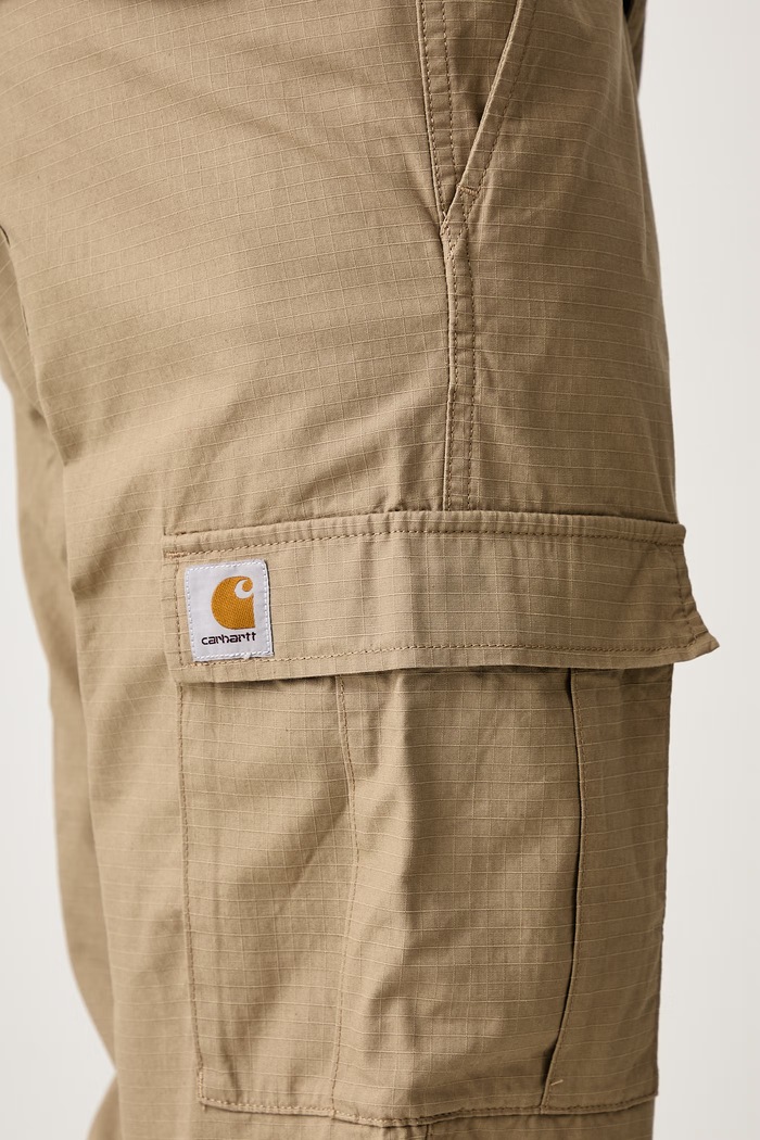Bavlněné kalhoty Carhartt WIP Carhartt WIP béžová I032468.8Y02