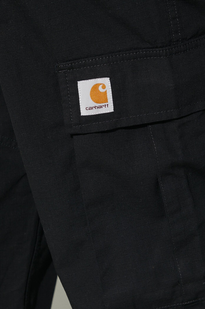 Памучен панталон Carhartt WIP черен I032467.8902