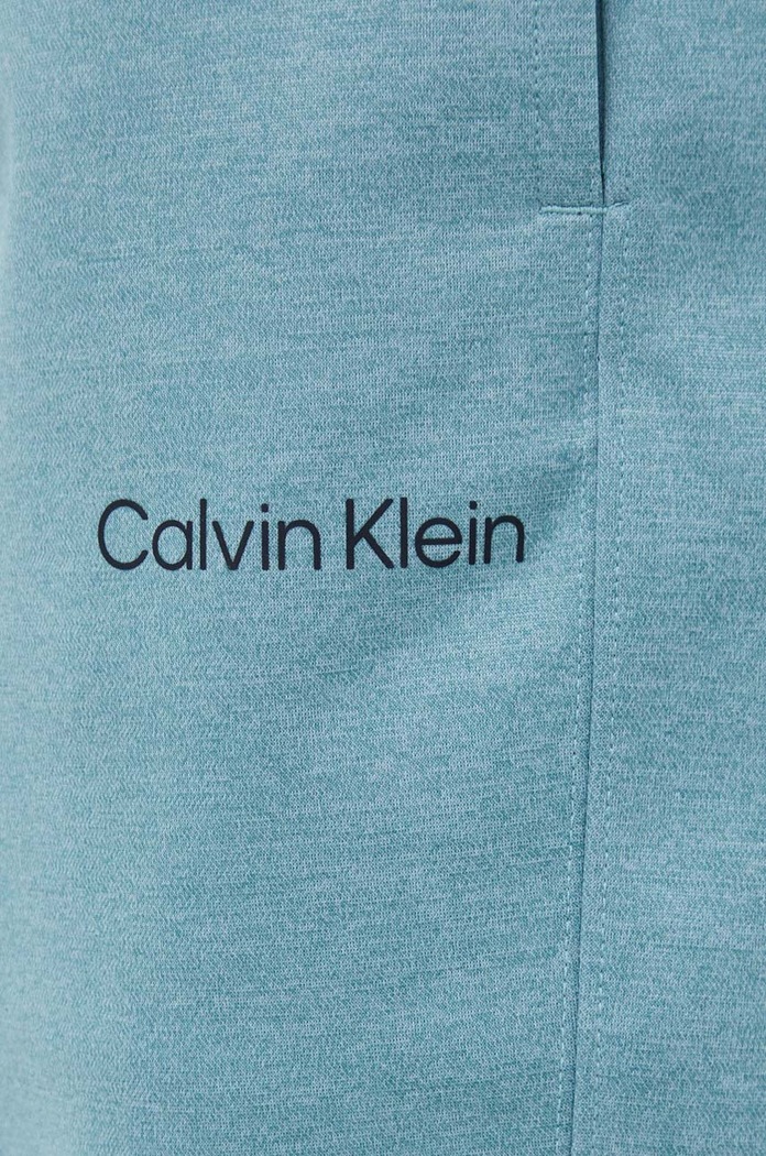 Tréninkové kalhoty Calvin Klein Performance zelená 00GMF3P613