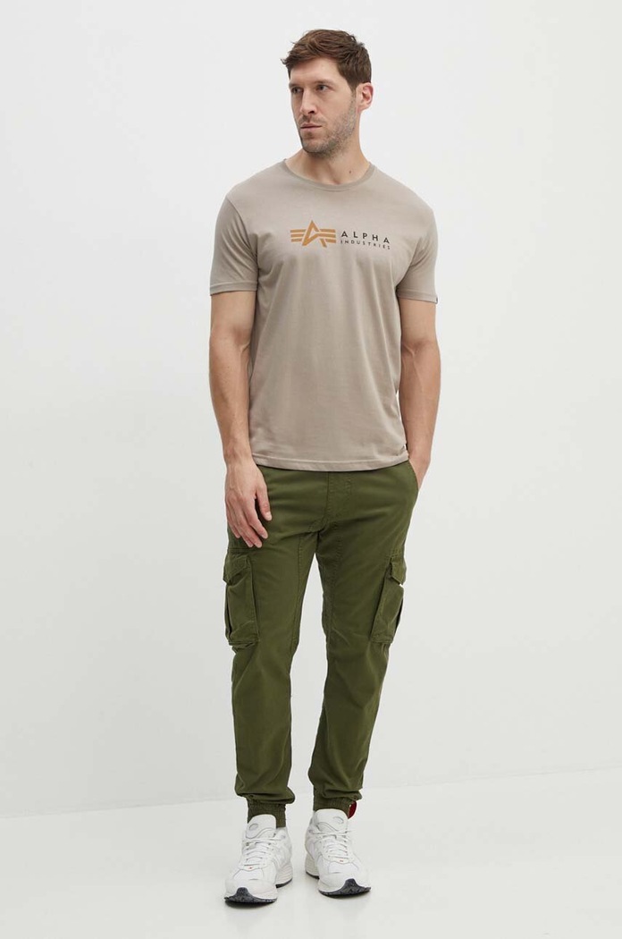 Alpha Industries pantaloni 116202.142 verde SS26
