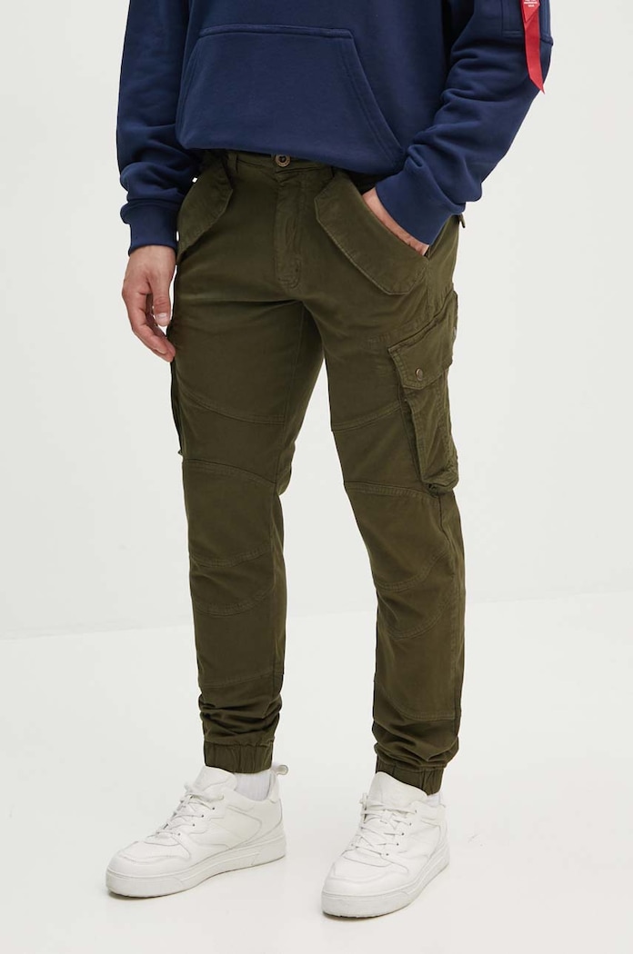 Панталон Alpha Industries Combat Pant LW еластичен зелен 126215.142