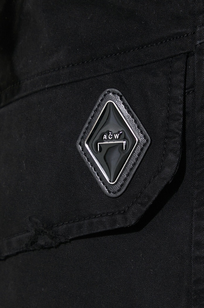 A-COLD-WALL* cotton trousers ANDO CARGO PANT ACWMB209A black